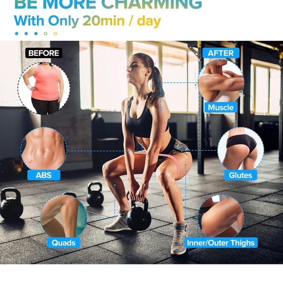 Portzon Resistance Loop Exercise Bands - Picture 4 of 8